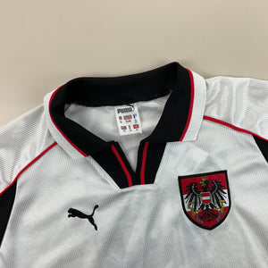 Puma x Austria Soccer Jersey - XL-PUMA-olesstore-vintage-secondhand-shop-austria-österreich