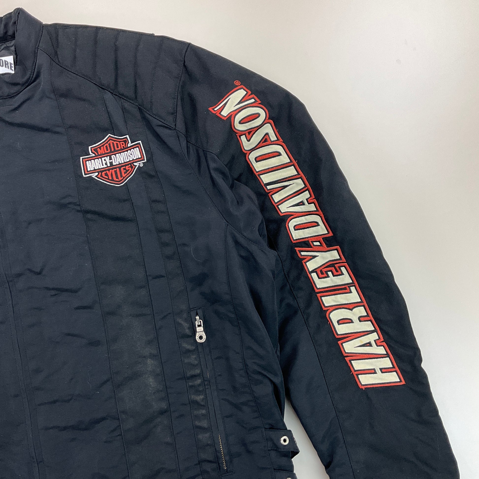 Harley Davidson Jacket - 3XL-FILA-olesstore-vintage-secondhand-shop-austria-österreich