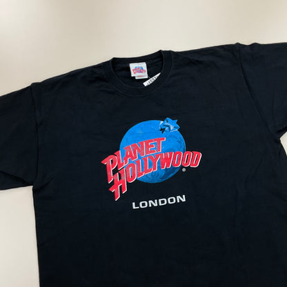 Planet Hollywood London T-Shirt - XL-PLANET HOLLYWOOD-olesstore-vintage-secondhand-shop-austria-österreich