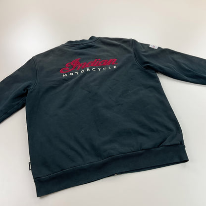 Indian Motorcycle Zip Sweatshirt - Large-Indian Motorcycle-olesstore-vintage-secondhand-shop-austria-österreich