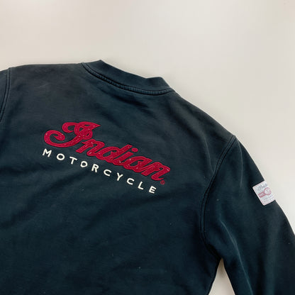 Indian Motorcycle Zip Sweatshirt - Large-Indian Motorcycle-olesstore-vintage-secondhand-shop-austria-österreich