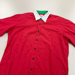 Moschino Strawberry Shirt - Large-MISSONI-olesstore-vintage-secondhand-shop-austria-österreich