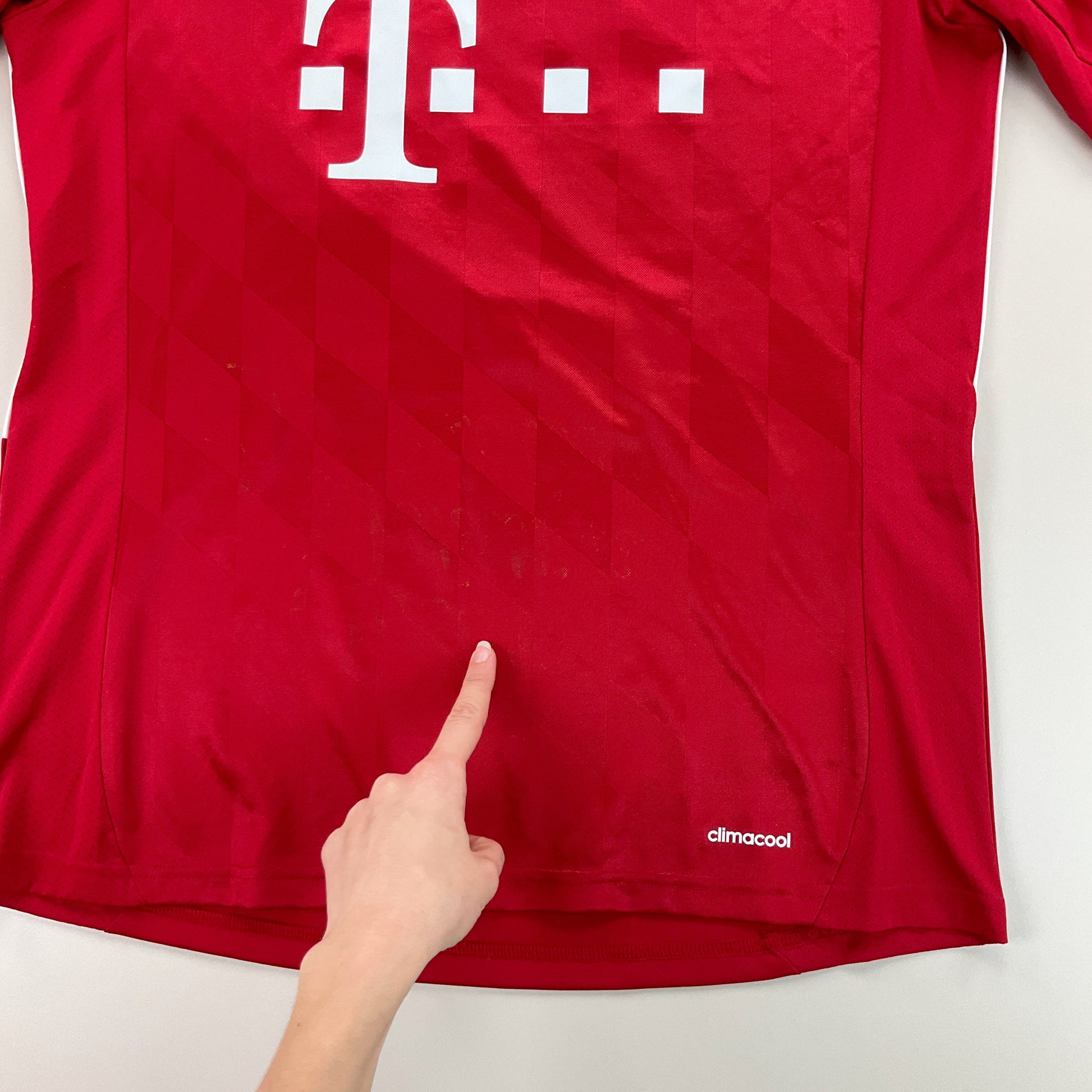 Adidas x Bayern Soccer Jersey - Medium-ADIDAS-olesstore-vintage-secondhand-shop-austria-österreich