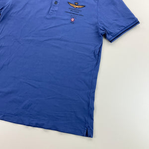 Aeronautica Polo Shirt - Small-AERONAUTICA-olesstore-vintage-secondhand-shop-austria-österreich