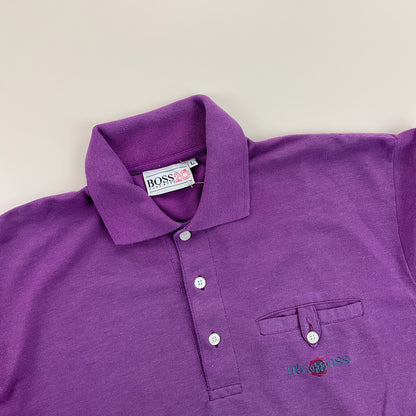 Hugo Boss 90s Polo Shirt - Large-HUGO BOSS-olesstore-vintage-secondhand-shop-austria-österreich