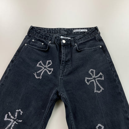 Review Crosses Denim Jeans - W30 L34-Review-olesstore-vintage-secondhand-shop-austria-österreich