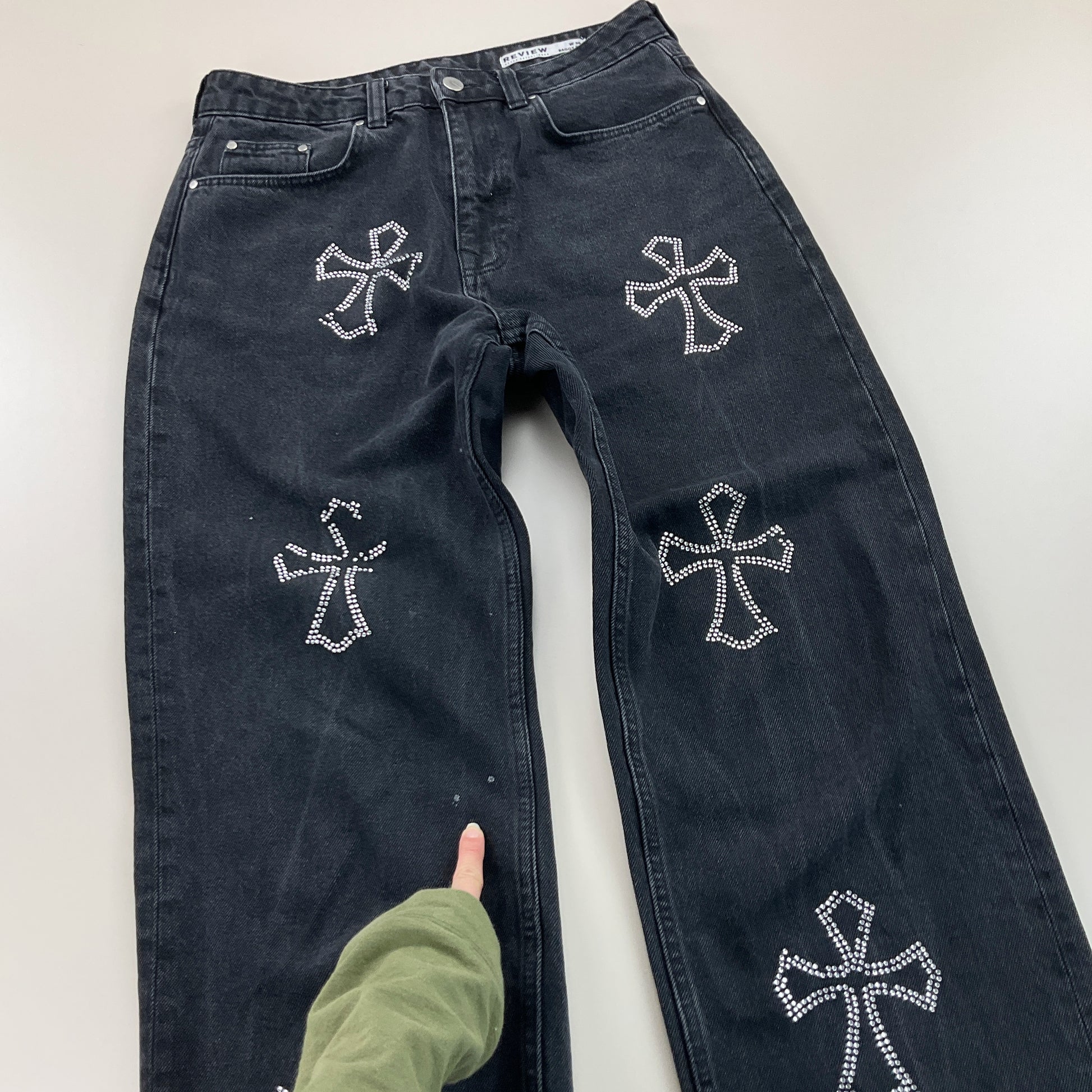 Review Crosses Denim Jeans - W30 L34-Review-olesstore-vintage-secondhand-shop-austria-österreich