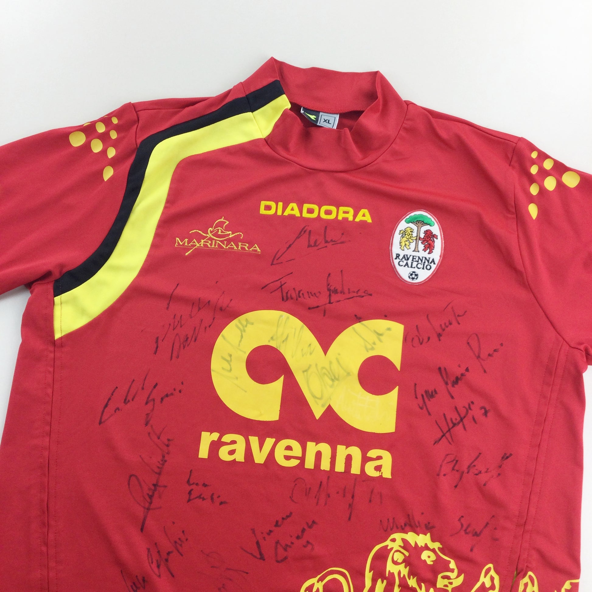 Diadora Ravenna Calcio Jersey - XL-DIADORA-olesstore-vintage-secondhand-shop-austria-österreich