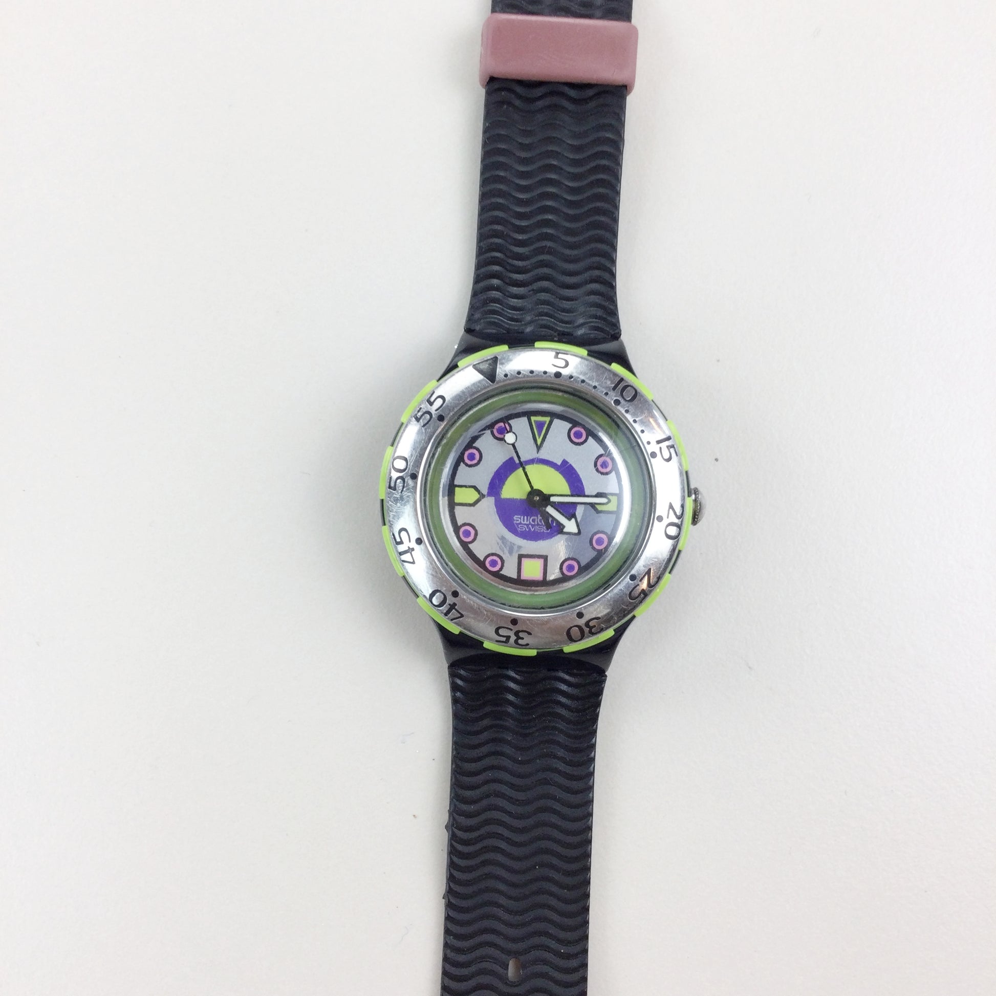 Swatch 1992 Scuba 200 Water Resistant Watch-OLESSTORE-olesstore-vintage-secondhand-shop-austria-österreich