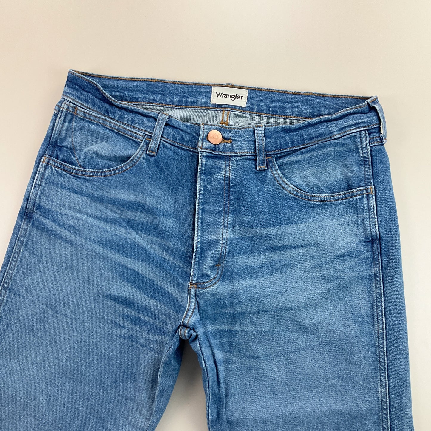 Wrangler Greensboro Denim Jeans - W33 L32-WRANGLER-olesstore-vintage-secondhand-shop-austria-österreich