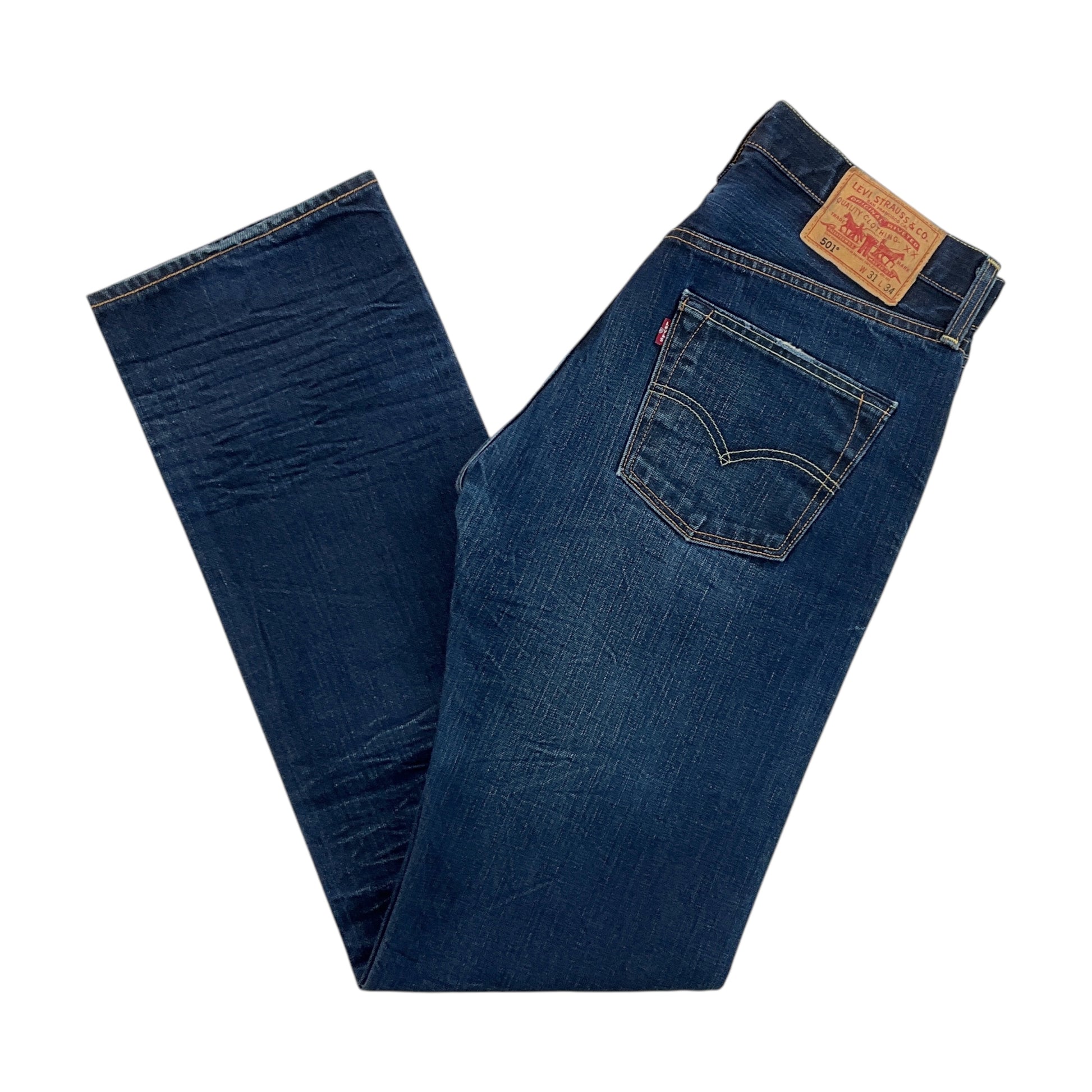 Levi's 501 Denim Jeans - W31 L34-LEVI'S-olesstore-vintage-secondhand-shop-austria-österreich