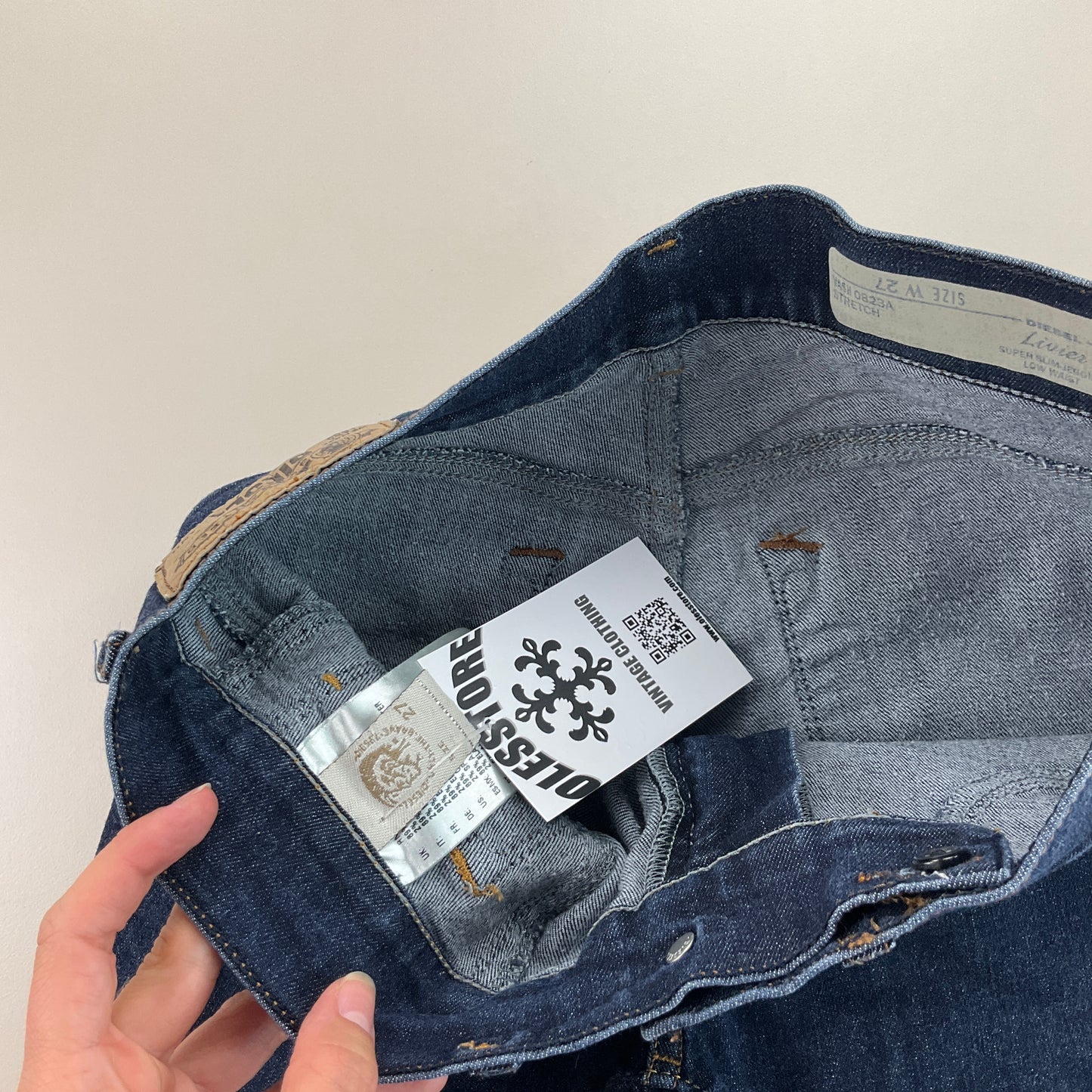 Diesel Denim Jeans - W27 L30-DIESEL-olesstore-vintage-secondhand-shop-austria-österreich