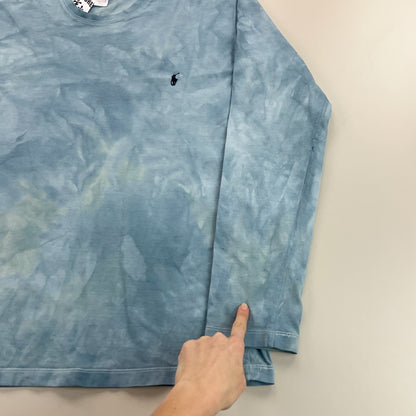 Ralph Lauren Tie Dye Longsleeve T-Shirt - Large-RALPH LAUREN-olesstore-vintage-secondhand-shop-austria-österreich