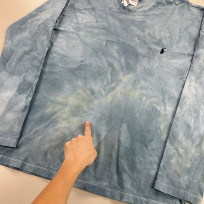 Ralph Lauren Tie Dye Longsleeve T-Shirt - Large-RALPH LAUREN-olesstore-vintage-secondhand-shop-austria-österreich