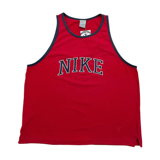 Nike 00s Spellout Tank Top - XXL-NIKE-olesstore-vintage-secondhand-shop-austria-österreich