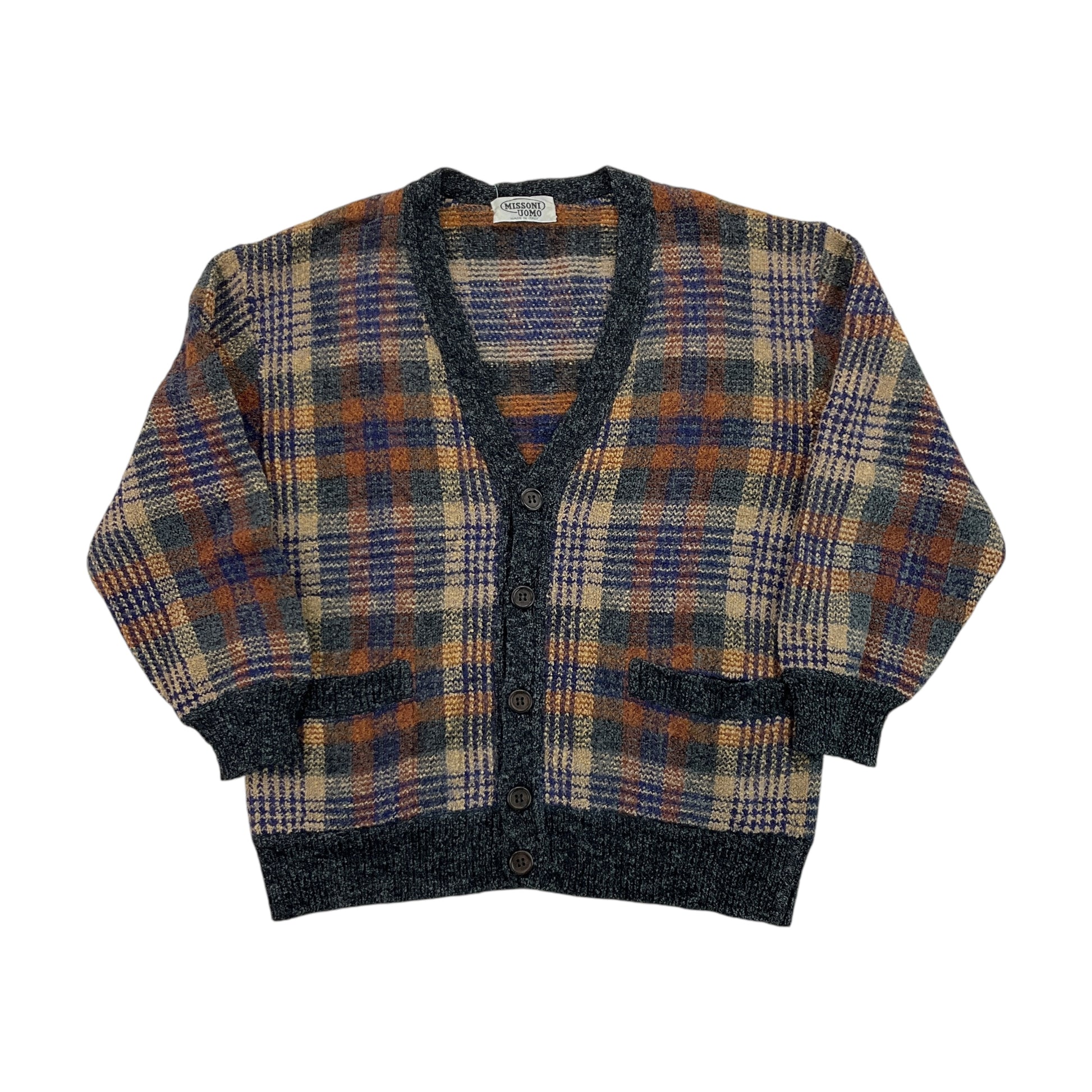 Missoni 90s Cardigan - XL-MISSONI-olesstore-vintage-secondhand-shop-austria-österreich