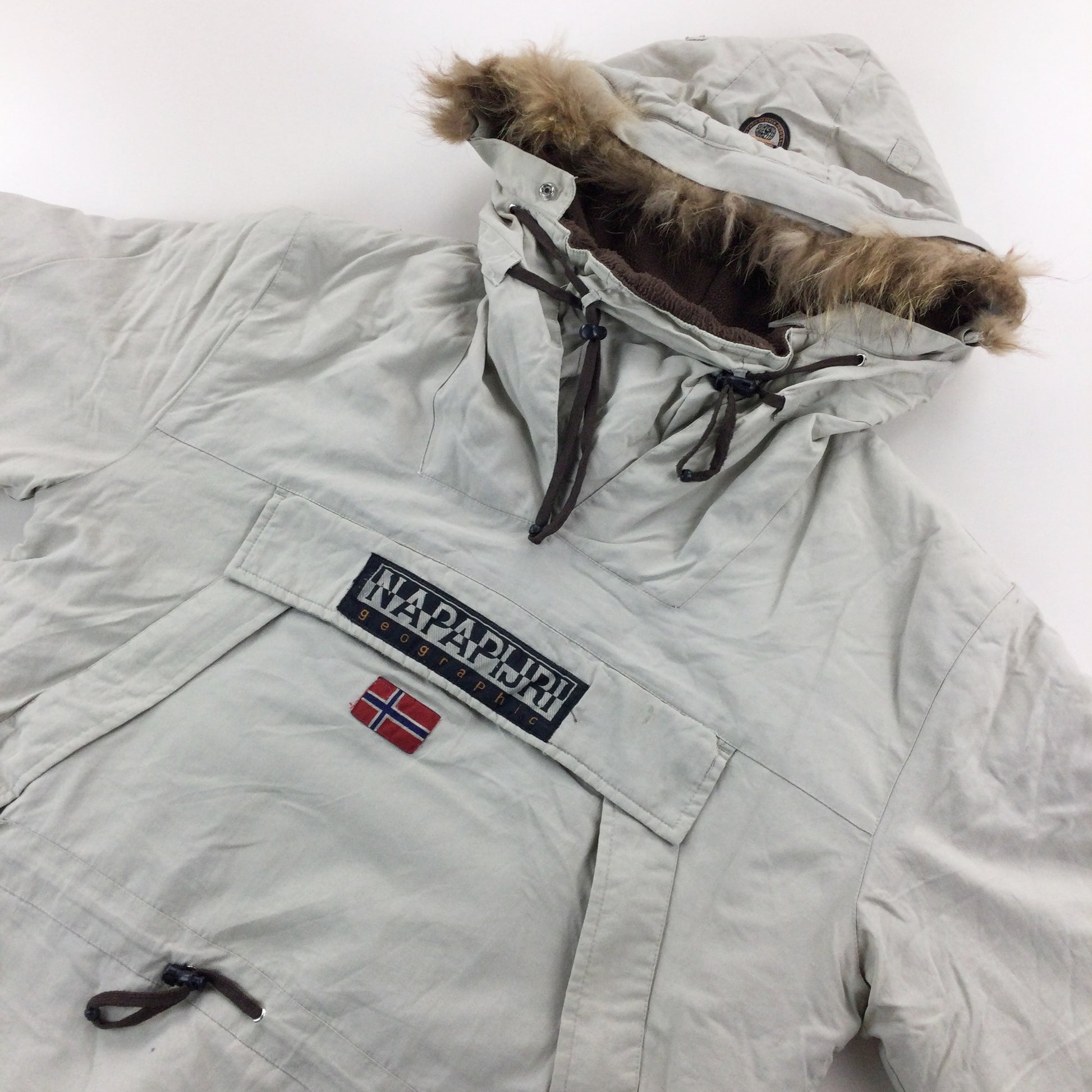 Napapijri Heavy Padded Outdoor Jacket - Large-NAPAPIJRI-olesstore-vintage-secondhand-shop-austria-österreich