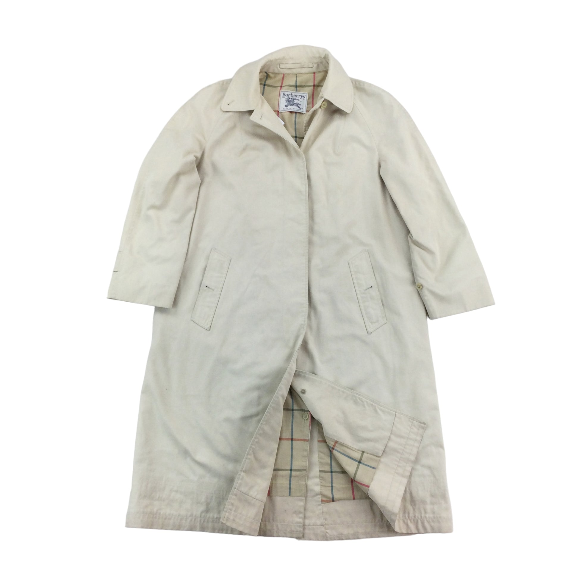 Burberry Trench Coat - Small-Burberry-olesstore-vintage-secondhand-shop-austria-österreich