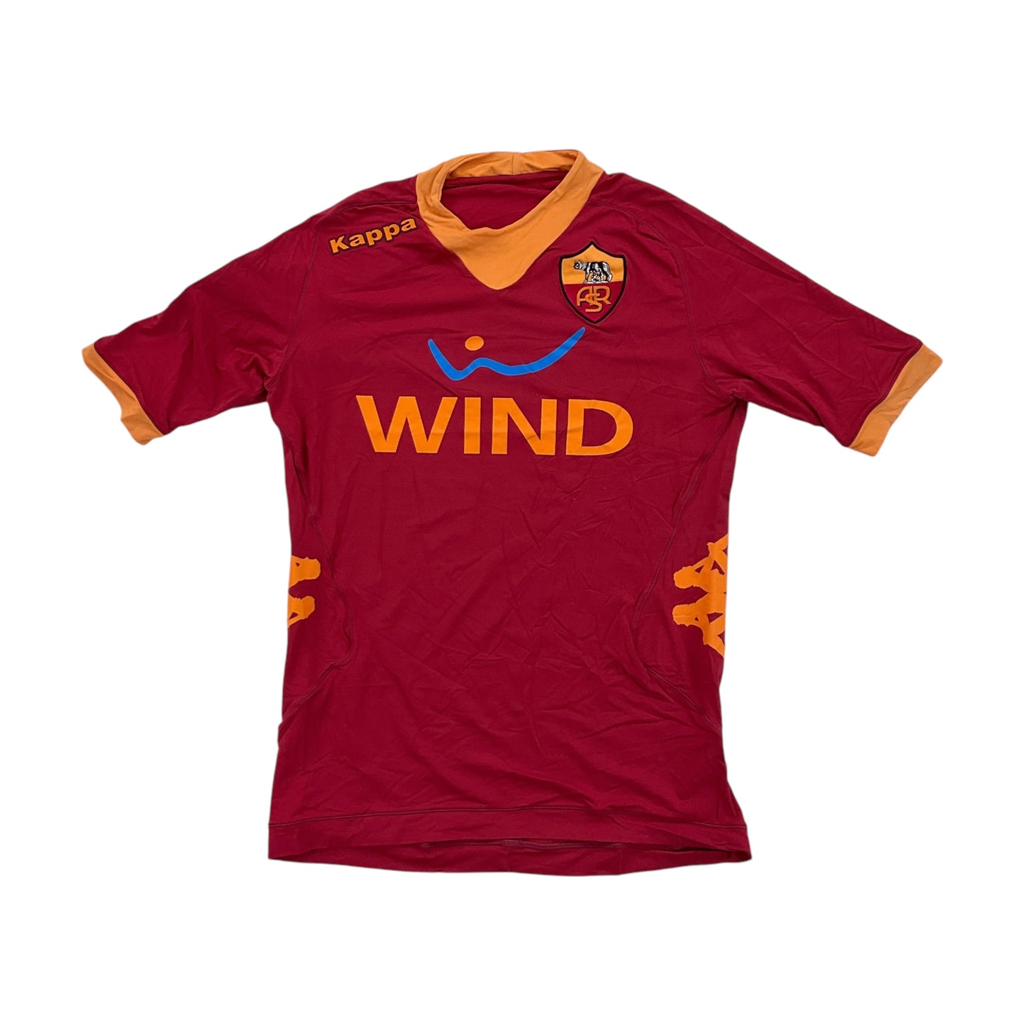 Kappa x AS Roma Sport Jersey - Large-KAPPA-olesstore-vintage-secondhand-shop-austria-österreich