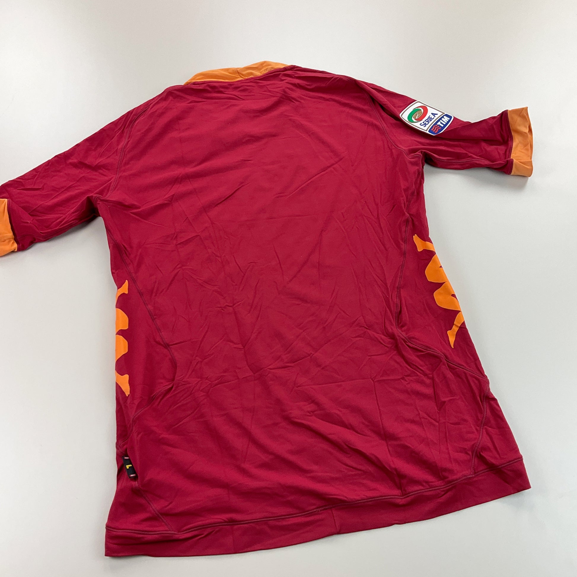 Kappa x AS Roma Sport Jersey - Large-KAPPA-olesstore-vintage-secondhand-shop-austria-österreich