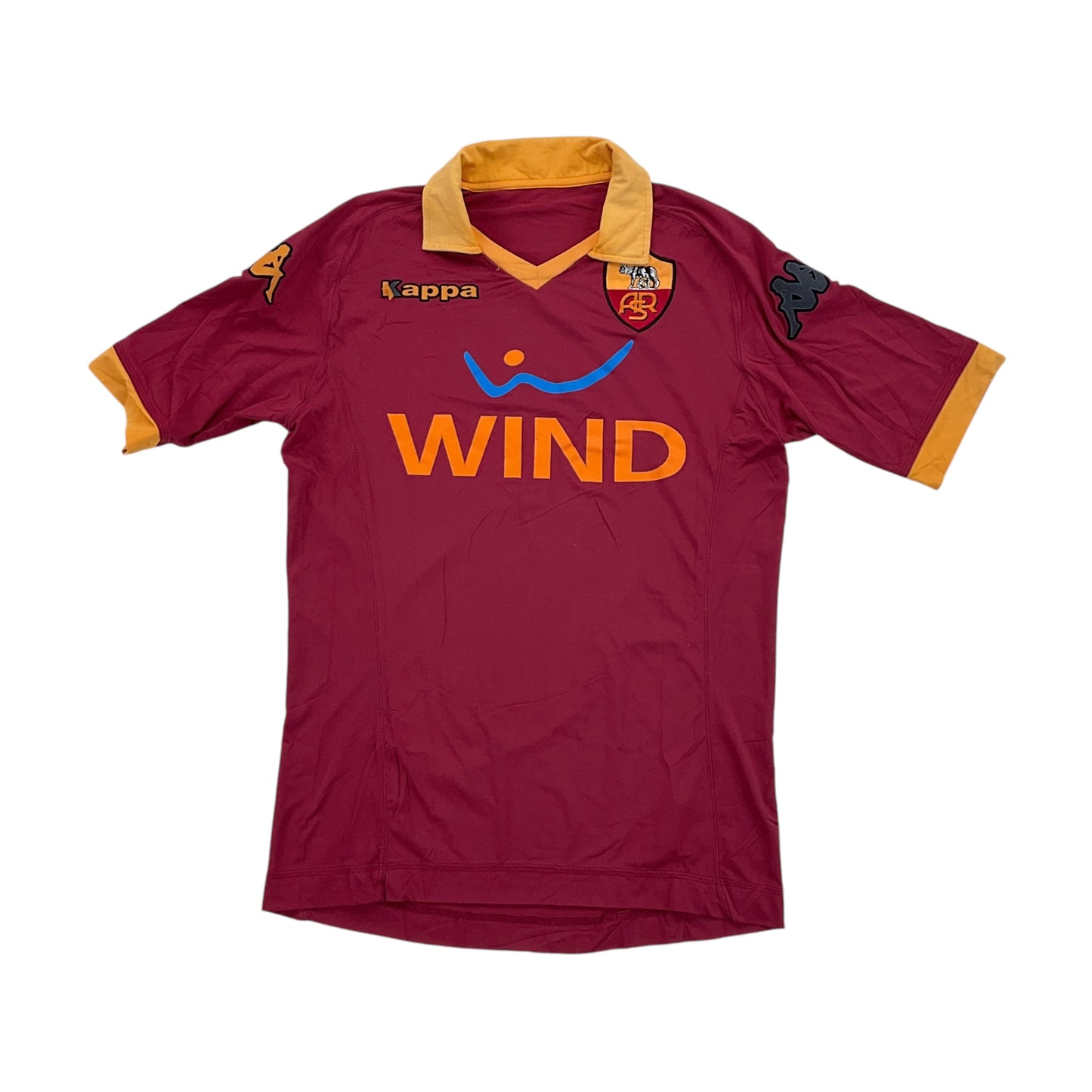 Kappa x AS Roma Sport Jersey - Large-KAPPA-olesstore-vintage-secondhand-shop-austria-österreich