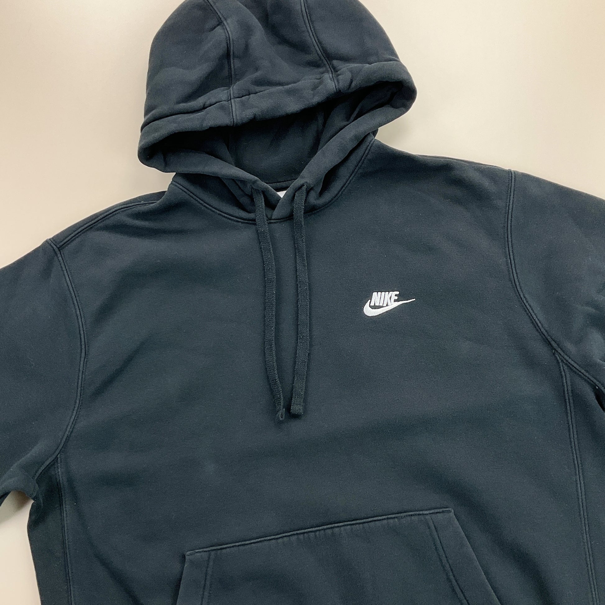 Nike Basic Hoodie - Small-NIKE-olesstore-vintage-secondhand-shop-austria-österreich