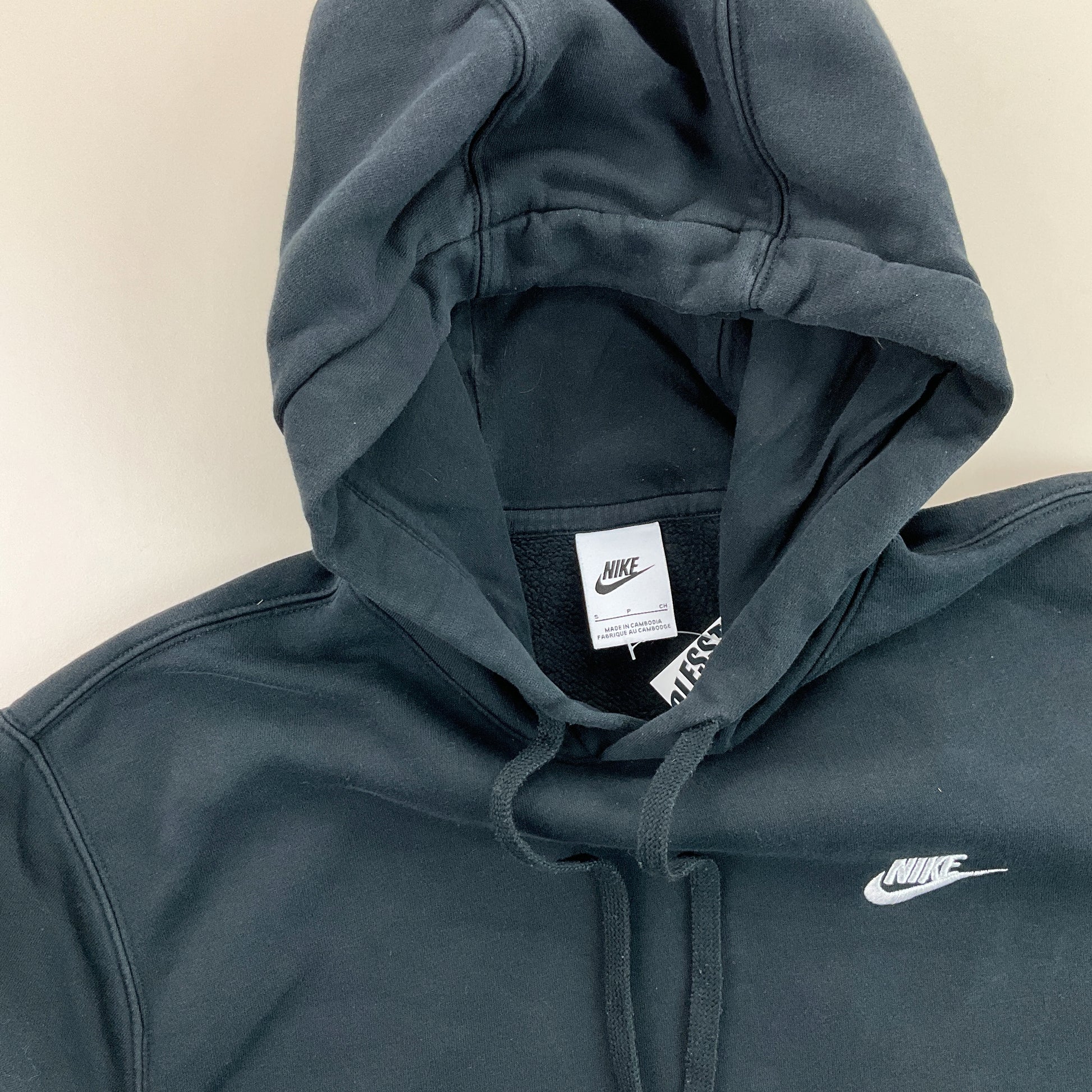 Nike Basic Hoodie - Small-NIKE-olesstore-vintage-secondhand-shop-austria-österreich