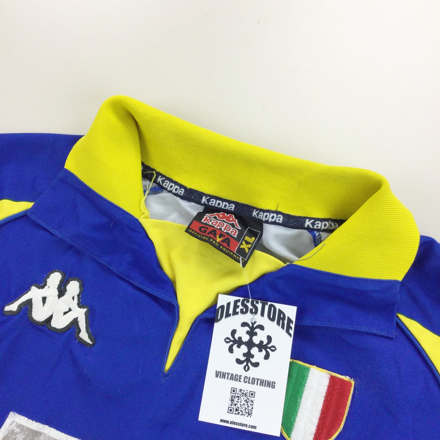 Kappa Juventus Turin Away 1998 Jersey - XL-KAPPA-olesstore-vintage-secondhand-shop-austria-österreich