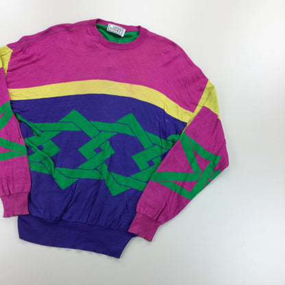 Versace 80s Sweatshirt - XL-VERSACE-olesstore-vintage-secondhand-shop-austria-österreich