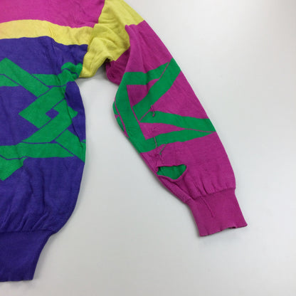 Versace 80s Sweatshirt - XL-VERSACE-olesstore-vintage-secondhand-shop-austria-österreich