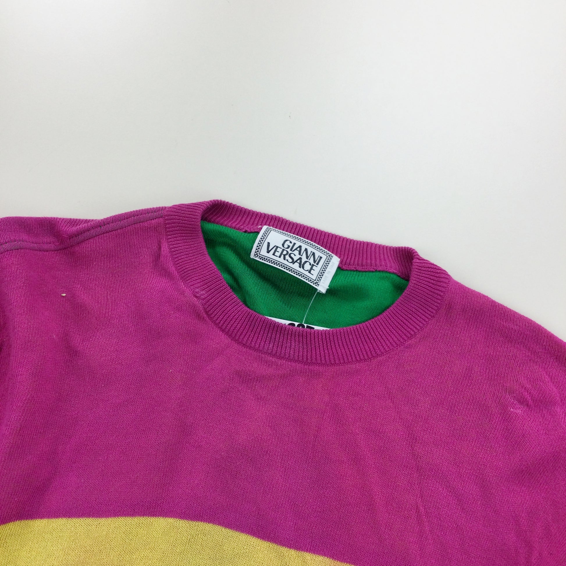 Versace 80s Sweatshirt - XL-VERSACE-olesstore-vintage-secondhand-shop-austria-österreich