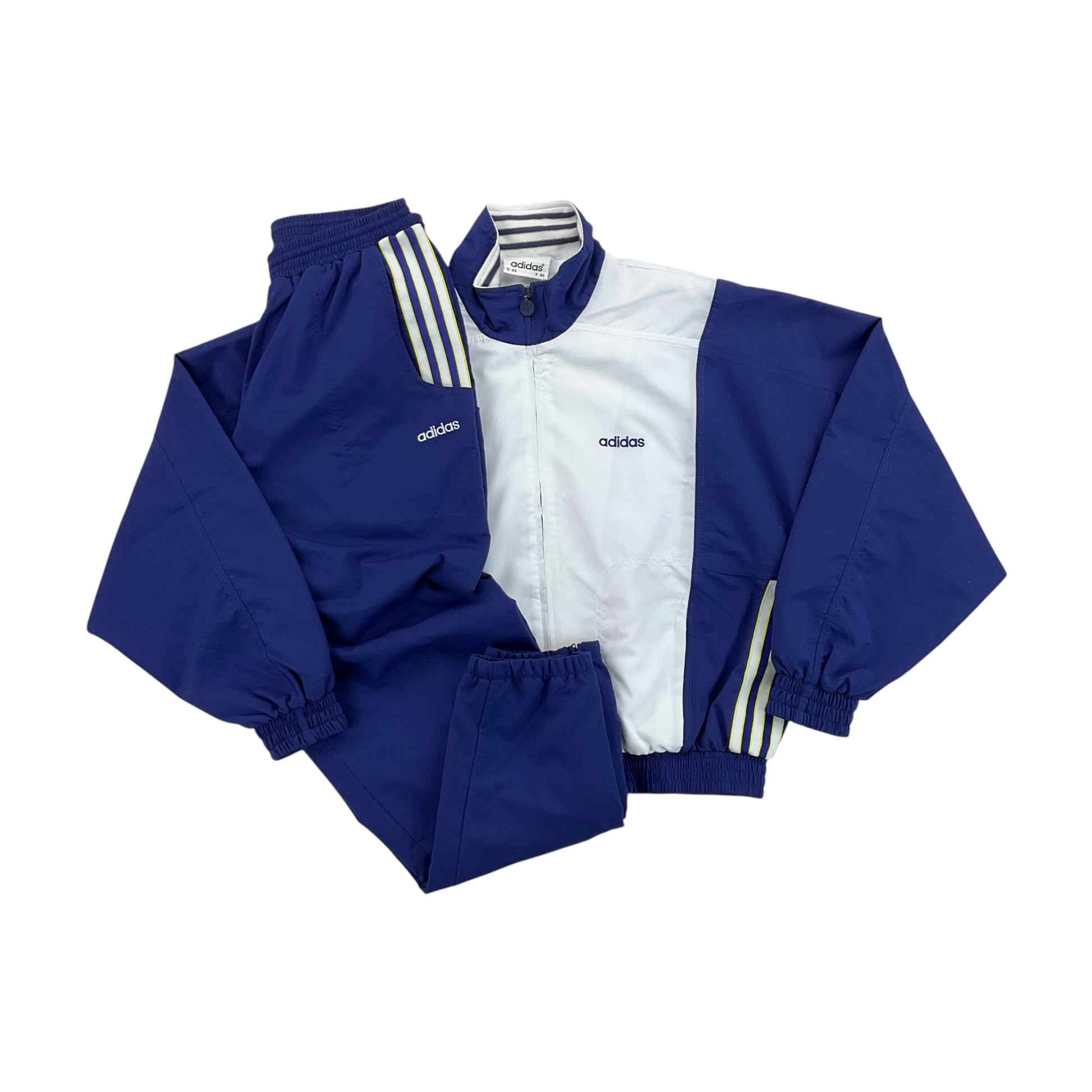 Adidas 90s Full Tracksuit - Women/44-ADIDAS-olesstore-vintage-secondhand-shop-austria-österreich