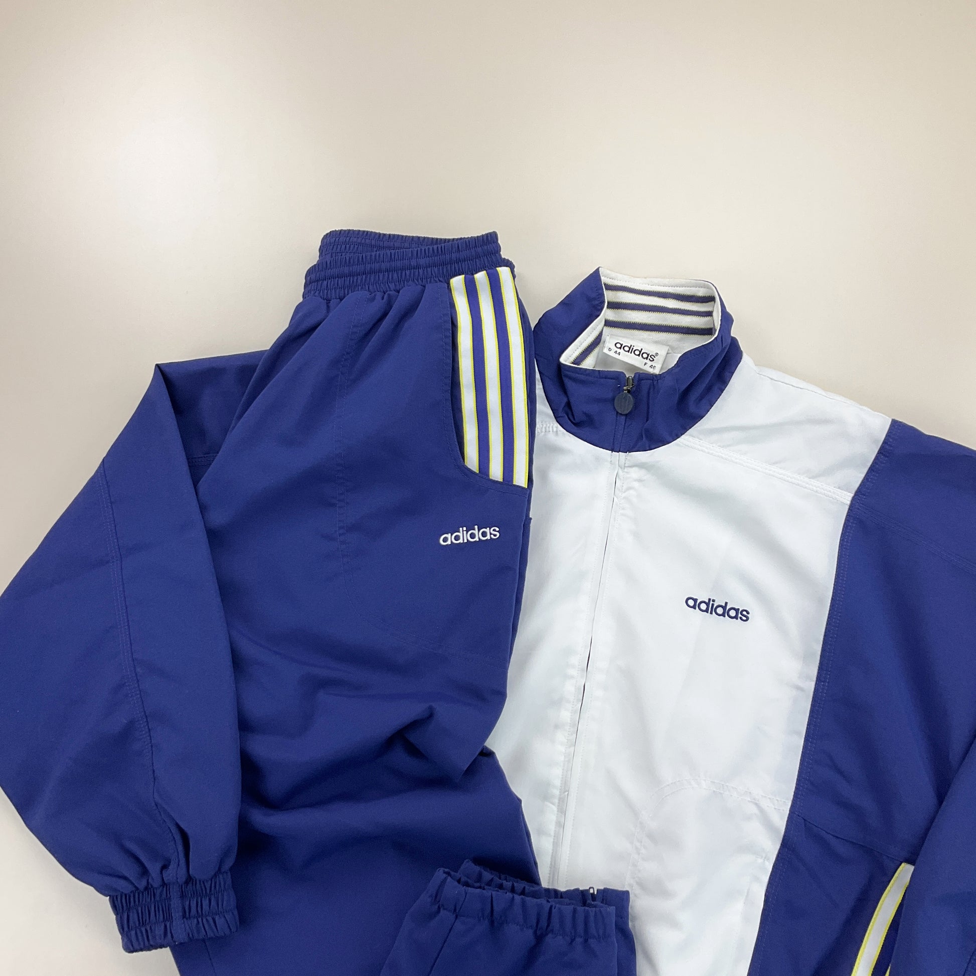 Adidas 90s Full Tracksuit - Women/44-ADIDAS-olesstore-vintage-secondhand-shop-austria-österreich