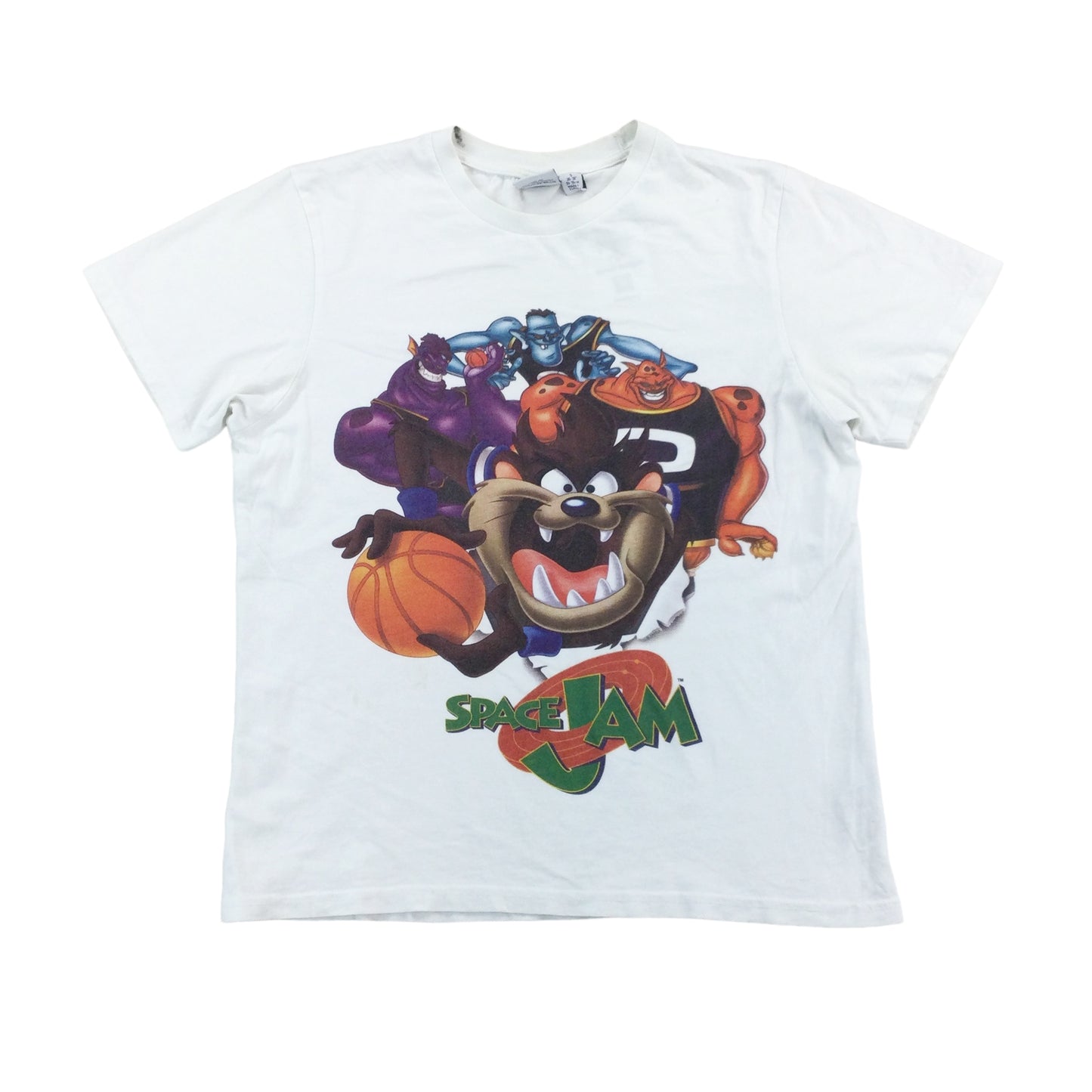 Space Jam T-Shirt - Small-Space Jam-olesstore-vintage-secondhand-shop-austria-österreich