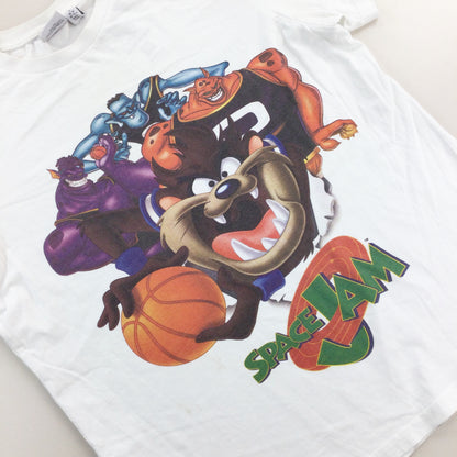 Space Jam T-Shirt - Small-Space Jam-olesstore-vintage-secondhand-shop-austria-österreich