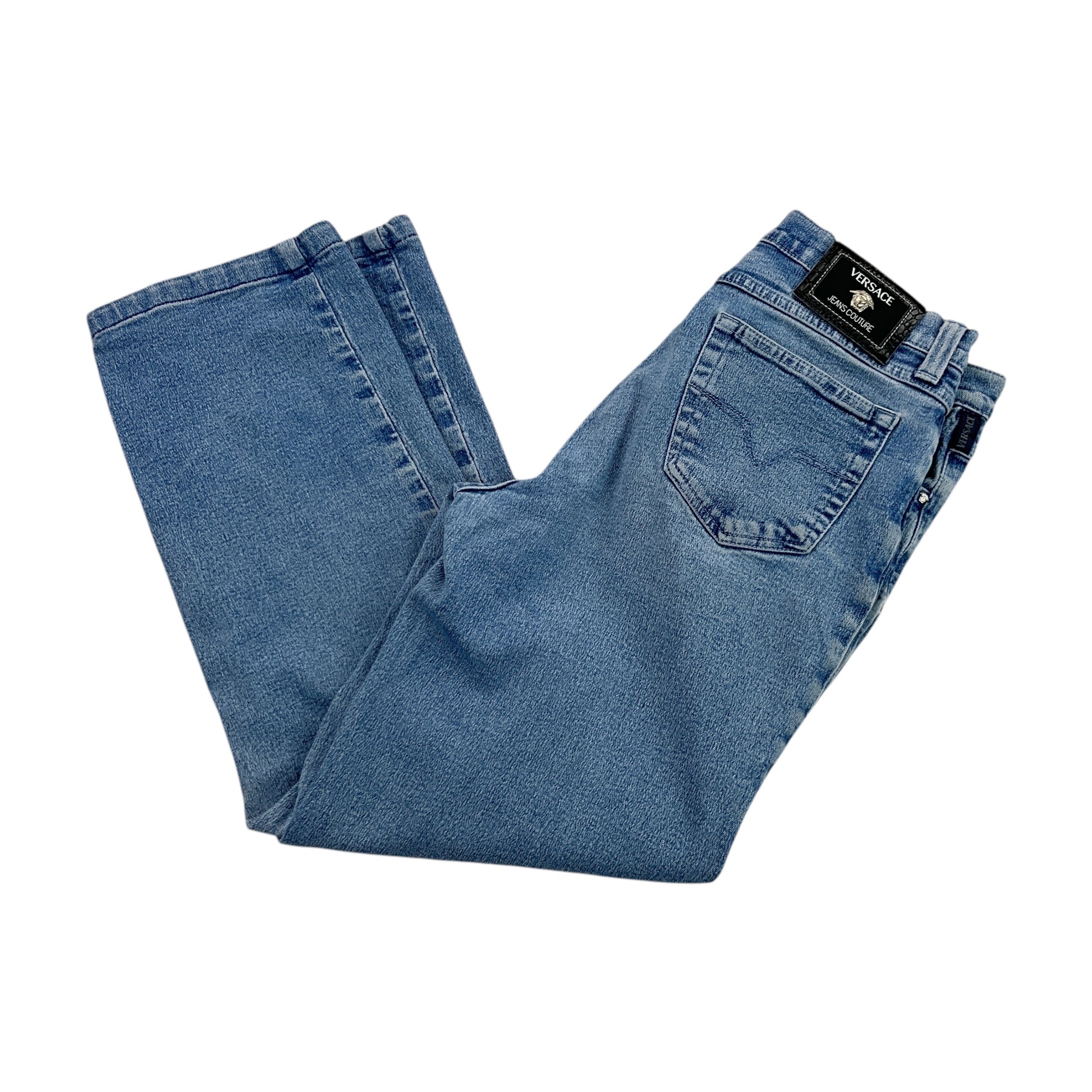 Versace 90s Denim Jeans - W29 L28-VERSACE-olesstore-vintage-secondhand-shop-austria-österreich