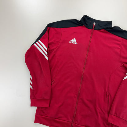 Adidas Basic Track Jacket - Large-ADIDAS-olesstore-vintage-secondhand-shop-austria-österreich