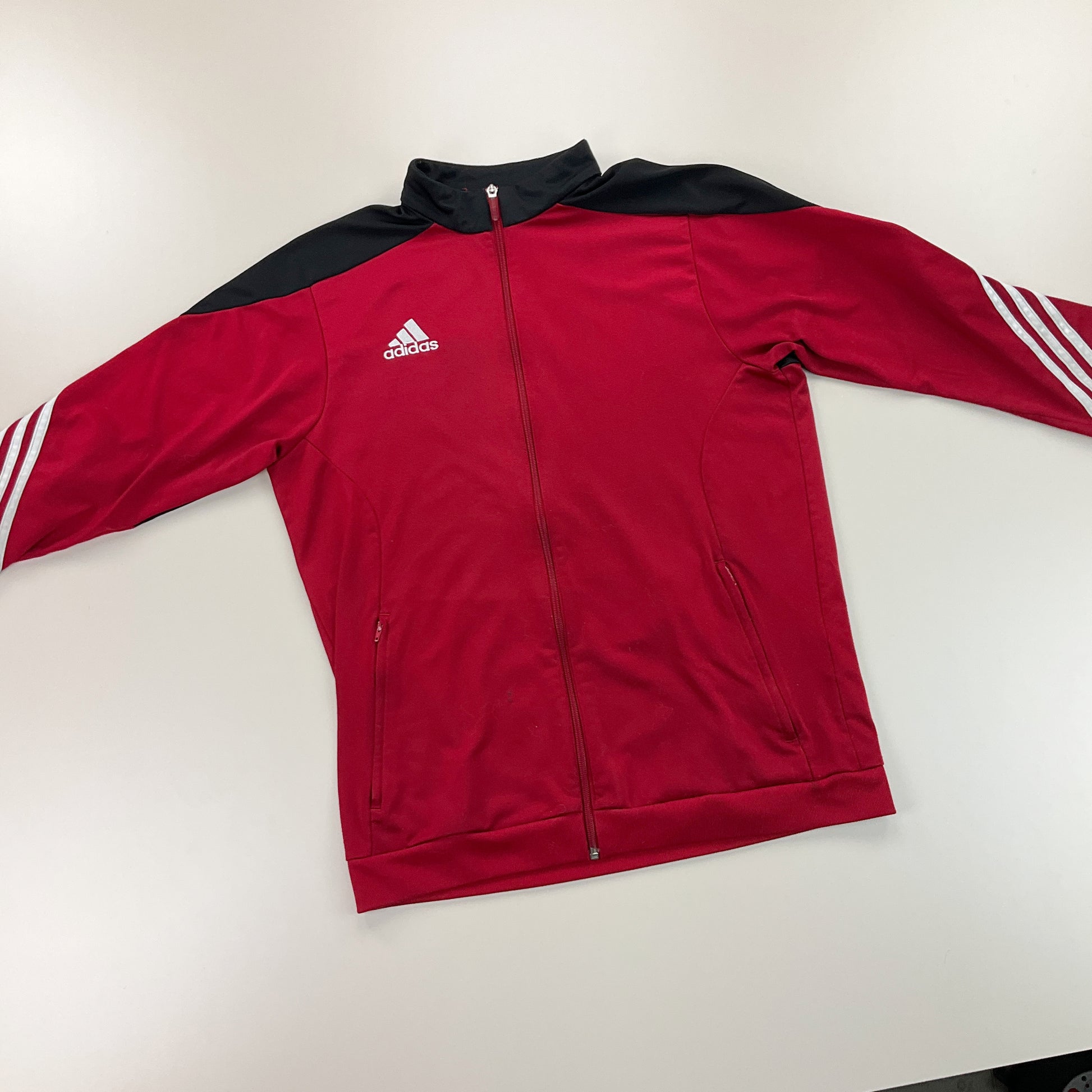 Adidas Basic Track Jacket - Large-ADIDAS-olesstore-vintage-secondhand-shop-austria-österreich