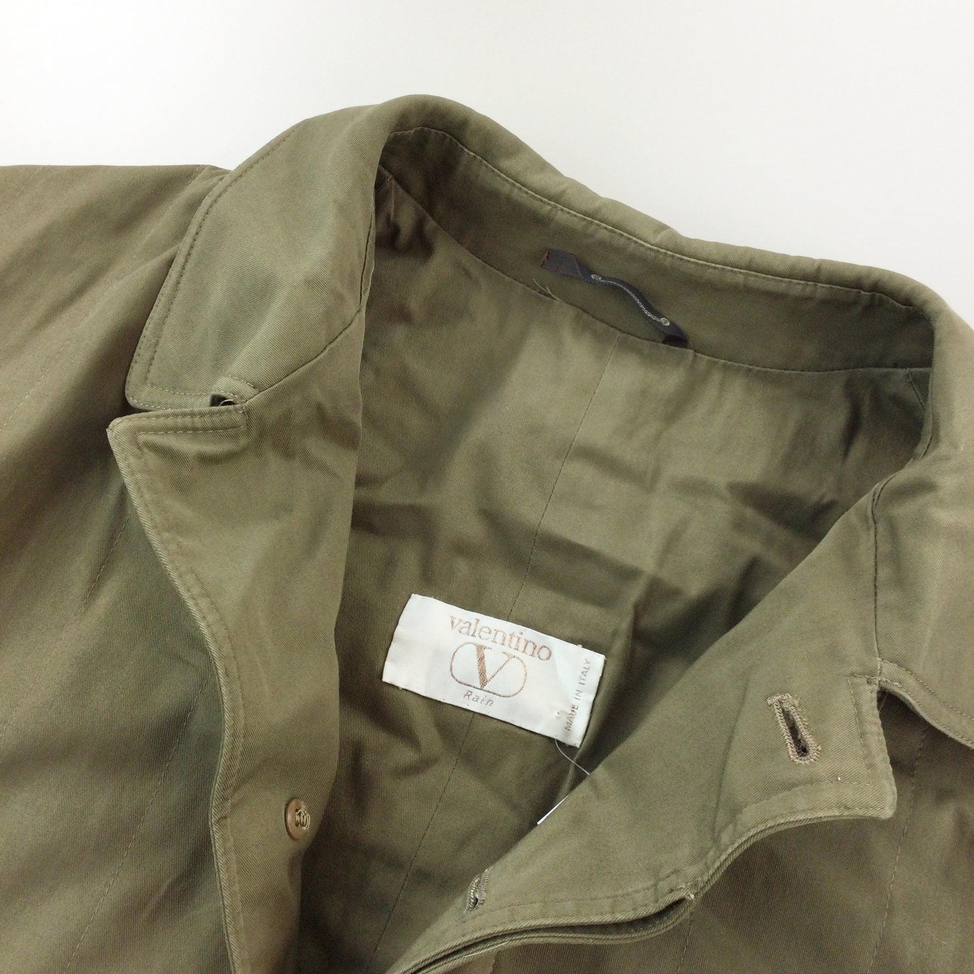 Valentino Trench Coat - Large-VALENTINO-olesstore-vintage-secondhand-shop-austria-österreich