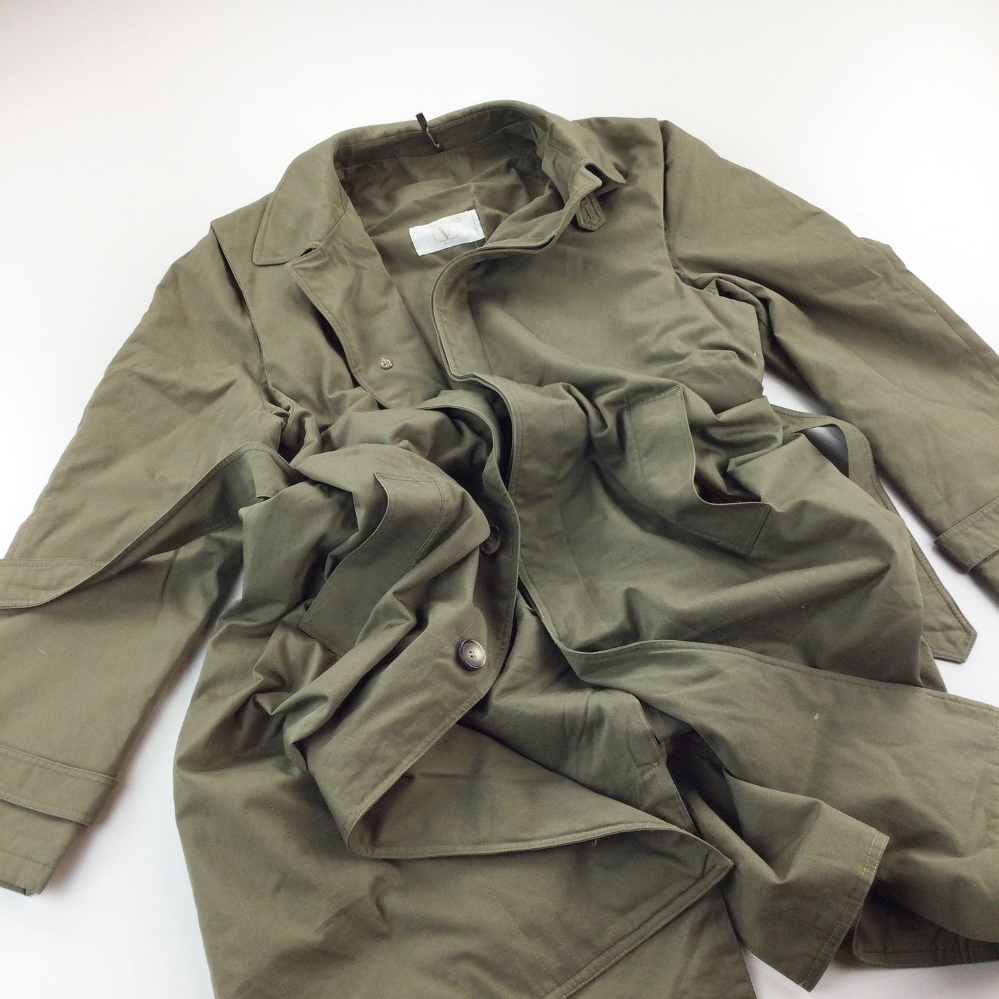 Valentino Trench Coat - Large-VALENTINO-olesstore-vintage-secondhand-shop-austria-österreich