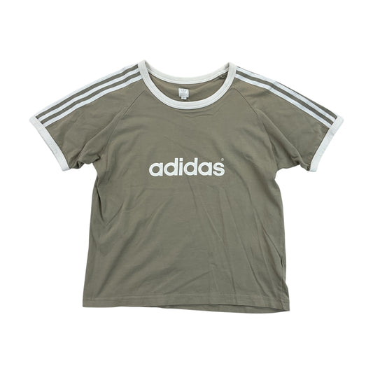 Adidas 00s Spellout T-Shirt - Women/L-ADIDAS-olesstore-vintage-secondhand-shop-austria-österreich