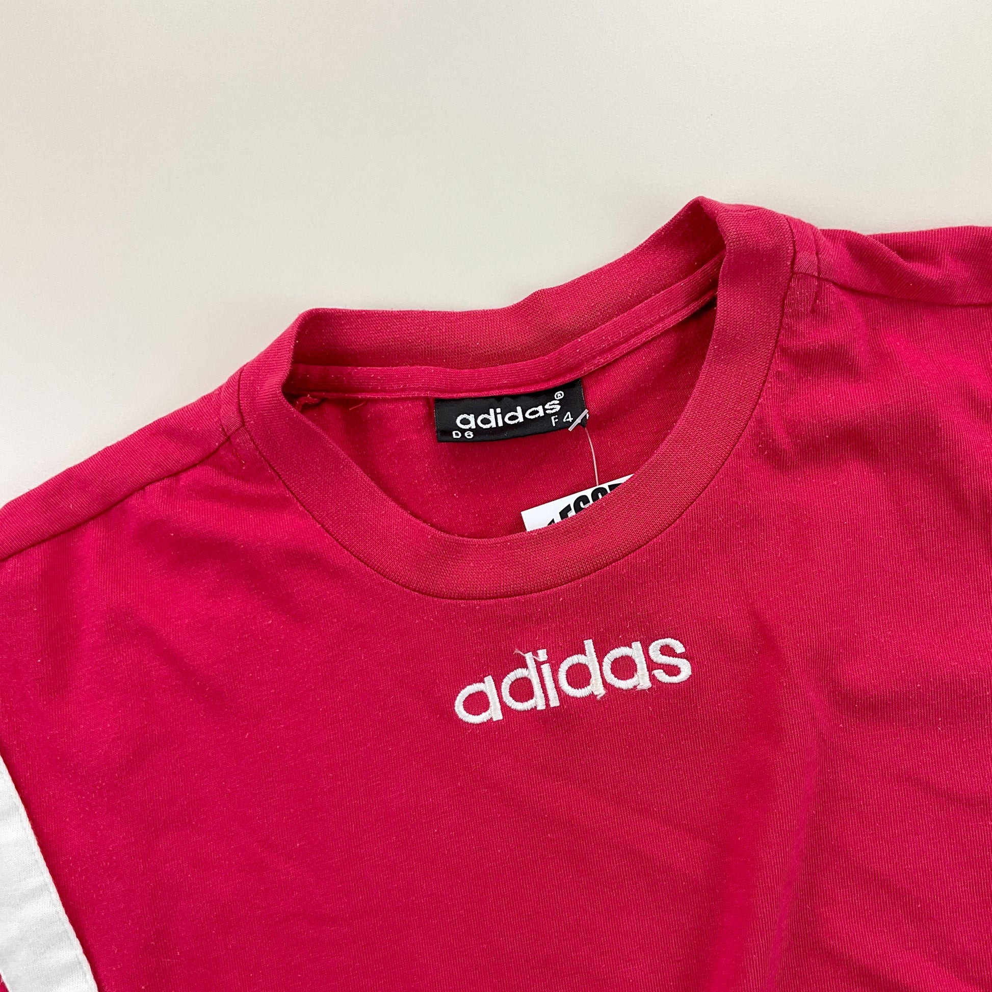 Adidas 90s Colorblock T-Shirt - D6/Large-ADIDAS-olesstore-vintage-secondhand-shop-austria-österreich