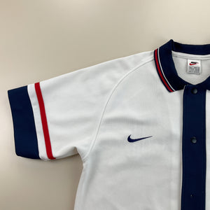 Nike x Connecticut Button Jersey - Small-NIKE-olesstore-vintage-secondhand-shop-austria-österreich