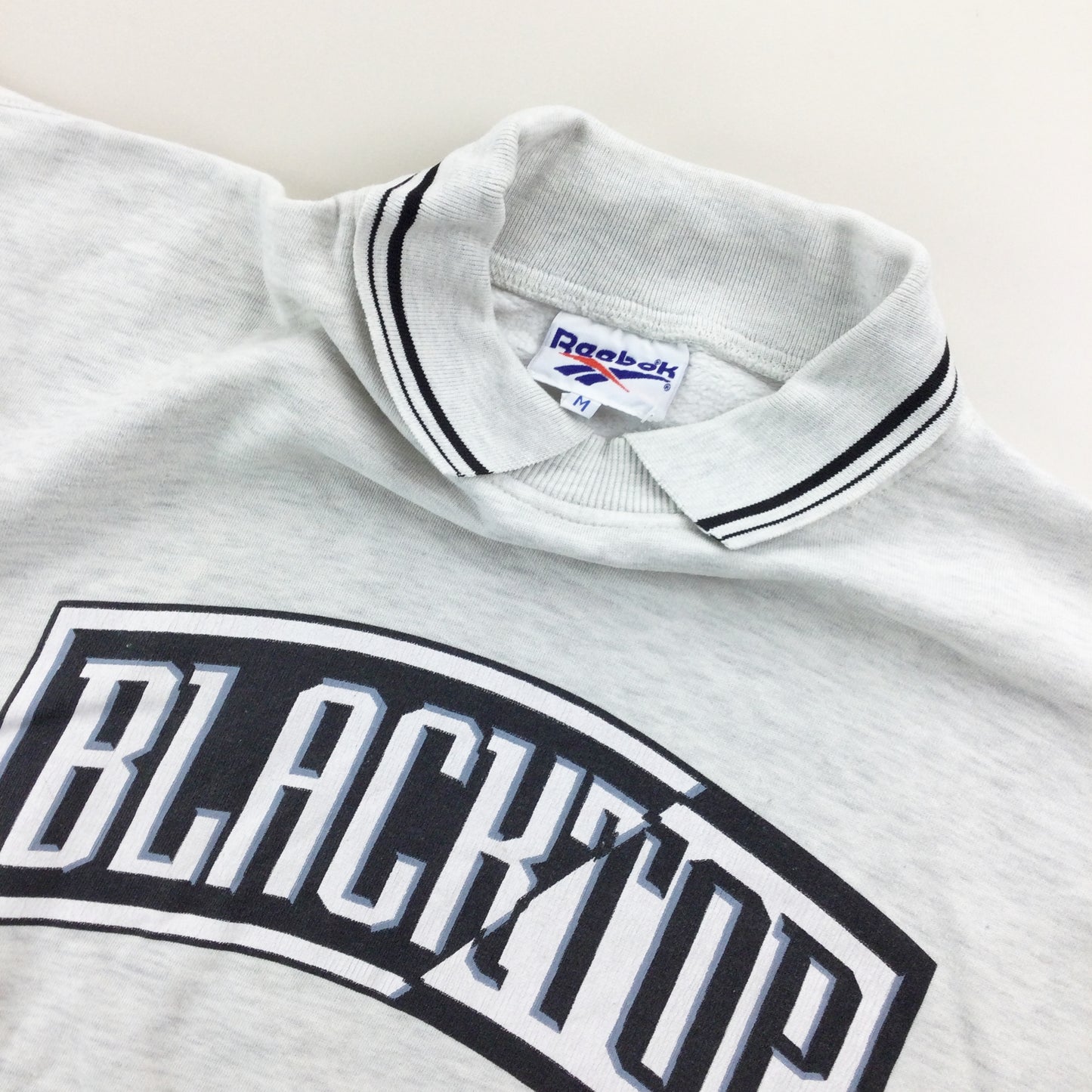 Reebok 90s Blacktop Sweatshirt - Medium-REEBOK-olesstore-vintage-secondhand-shop-austria-österreich