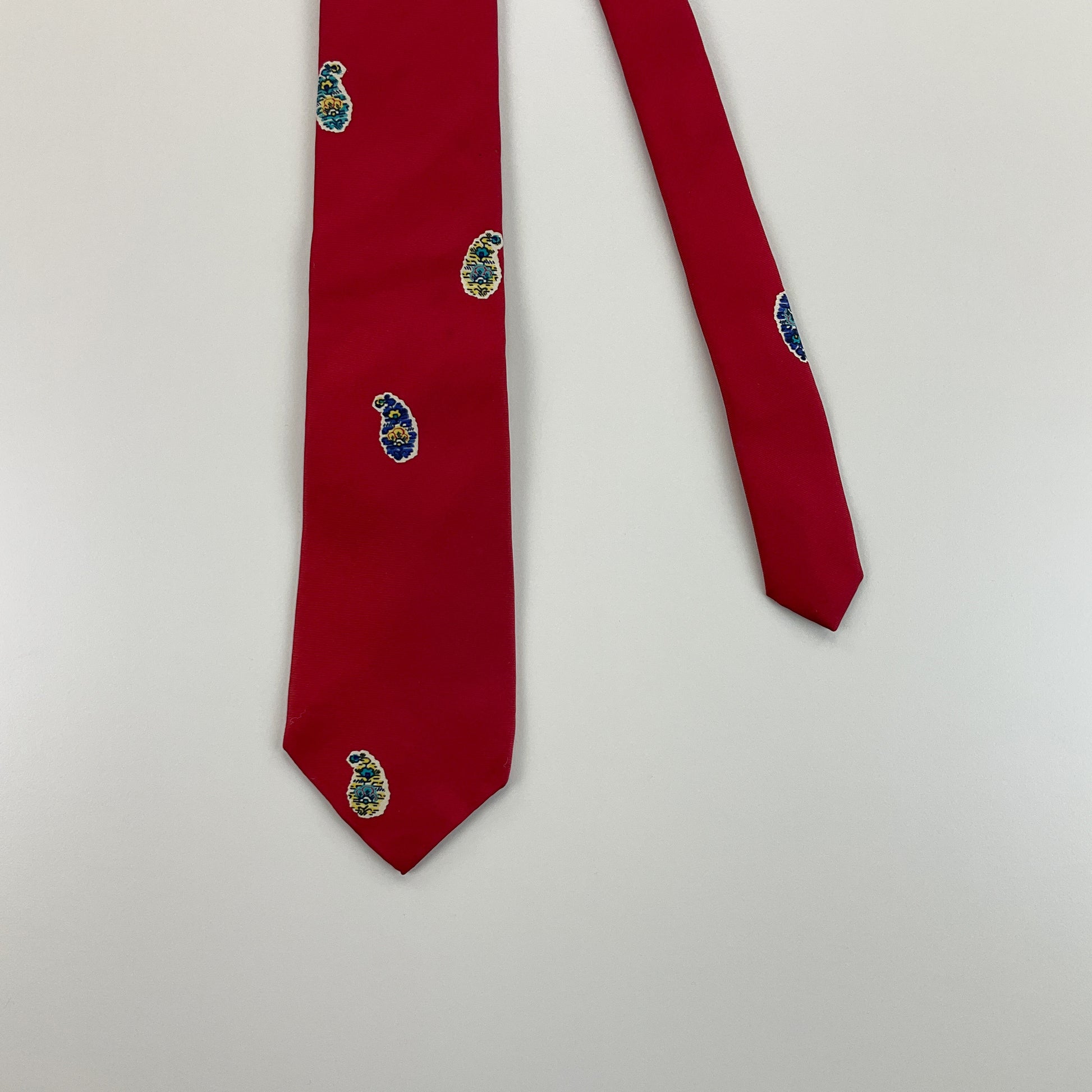 Yves Saint Laurent Tie-YVES SAINT LAURENT-olesstore-vintage-secondhand-shop-austria-österreich