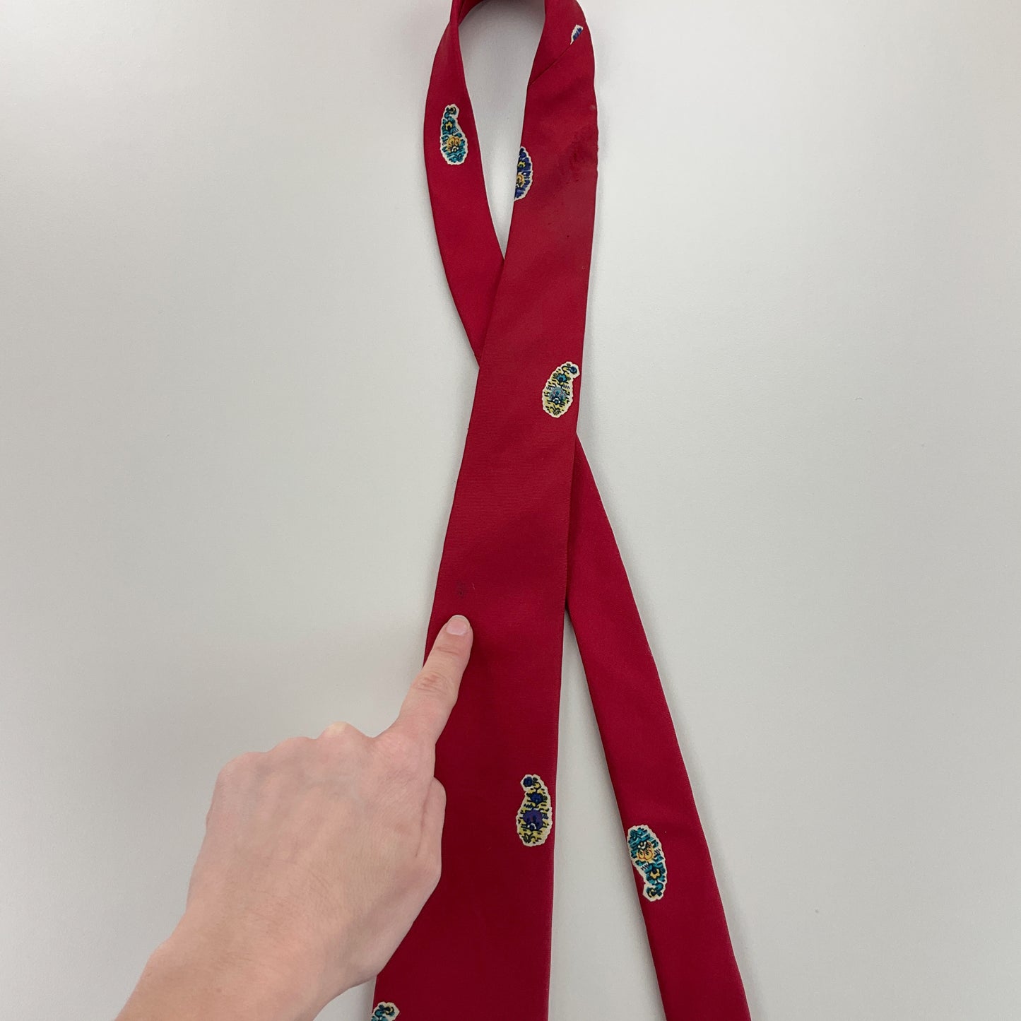 Yves Saint Laurent Tie-YVES SAINT LAURENT-olesstore-vintage-secondhand-shop-austria-österreich