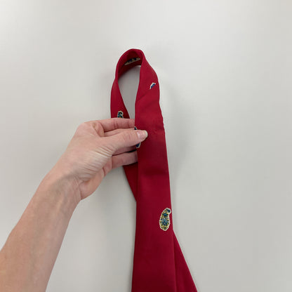 Yves Saint Laurent Tie-YVES SAINT LAURENT-olesstore-vintage-secondhand-shop-austria-österreich