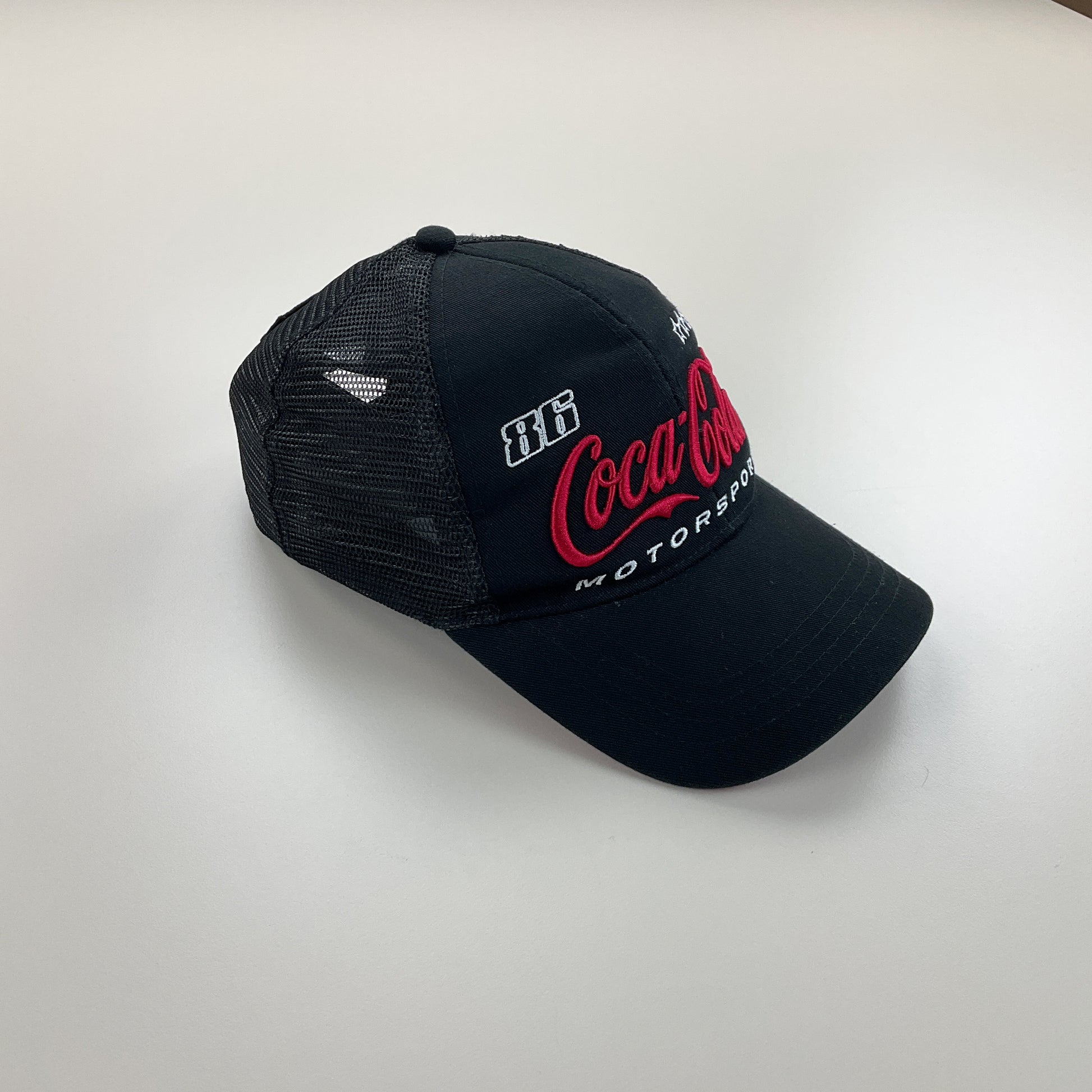 Coca Cola Motorsport Cap-COCA COLA-olesstore-vintage-secondhand-shop-austria-österreich