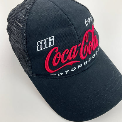 Coca Cola Motorsport Cap-COCA COLA-olesstore-vintage-secondhand-shop-austria-österreich