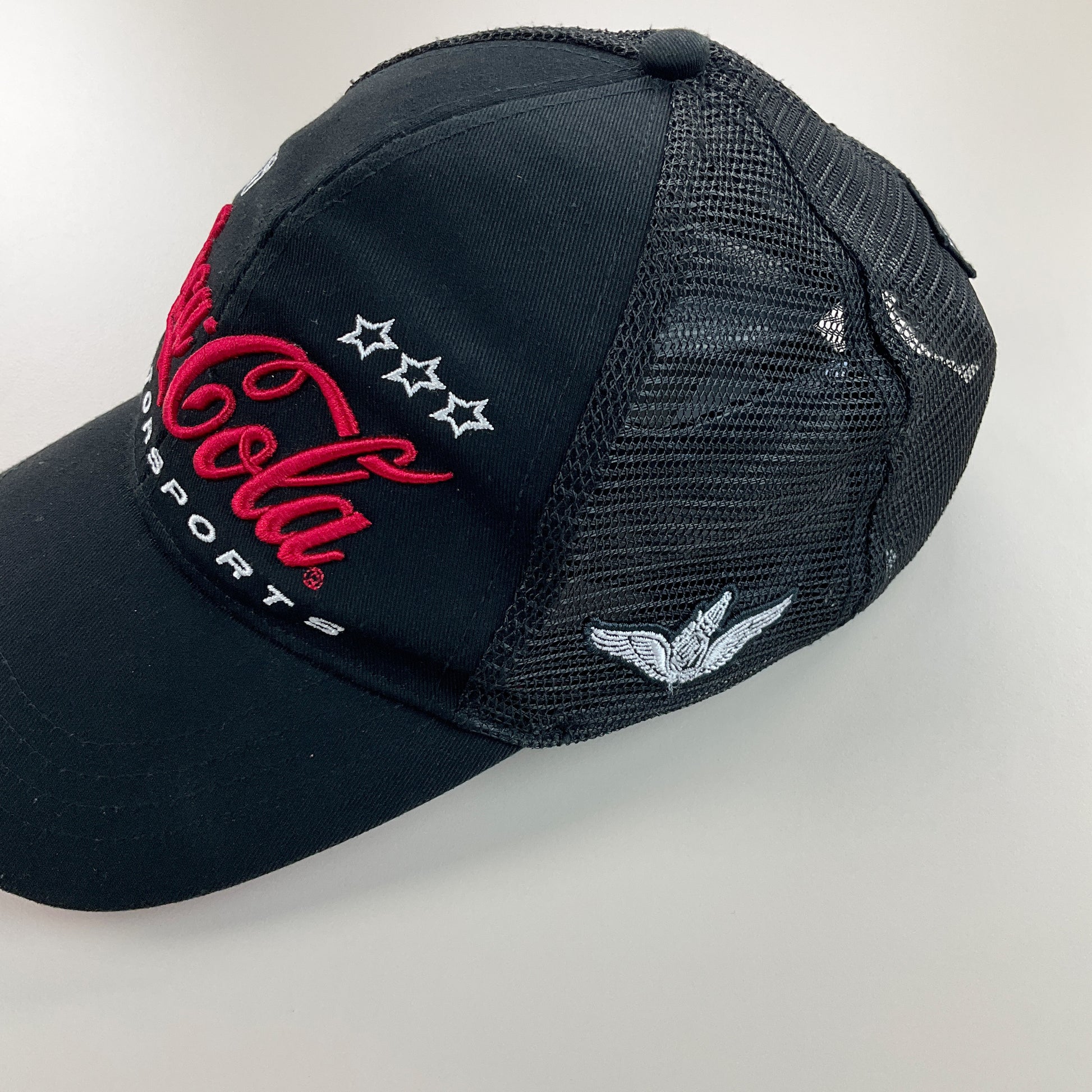 Coca Cola Motorsport Cap-COCA COLA-olesstore-vintage-secondhand-shop-austria-österreich